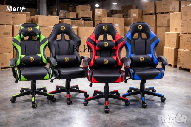 Нови геймърски офис столове , снимка 2 - Столове за офис - 53888043