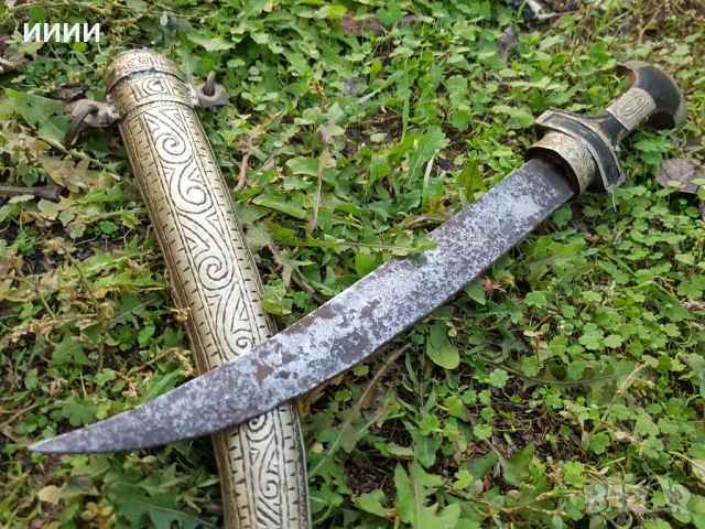 Османски ханджар кама нож , снимка 2 - Антикварни и старинни предмети - 52249808