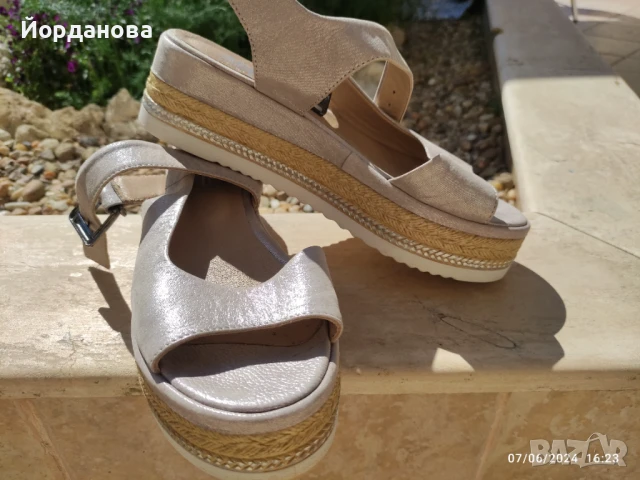 Естествена кожа Arise , снимка 3 - Сандали - 50527498