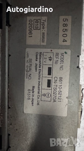 Климатичен блок / панел / табло зa Toyota Verso - 86110-52121 / CN-TS0270A, снимка 2 - Части - 50785790