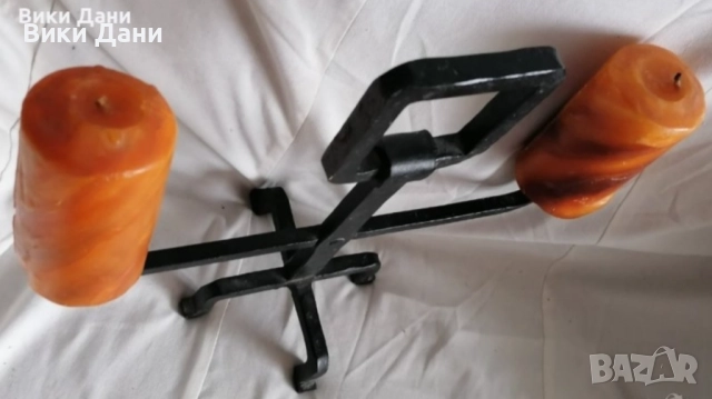 ковани свещници Германия , снимка 7 - Статуетки - 44029017