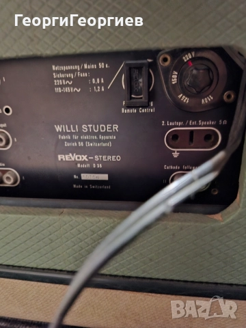 REVOX D 36, снимка 3 - Ресийвъри, усилватели, смесителни пултове - 52171466