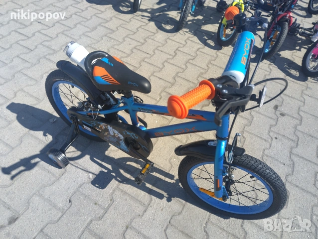BYOX Велосипед 16" MONSTER син, снимка 8 - Велосипеди - 53558740