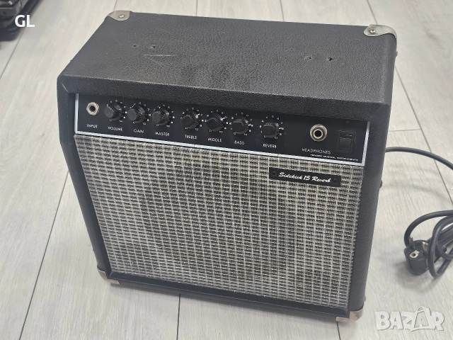 Винтидж китарен усилвател Fender Sidekick 15 Reverb