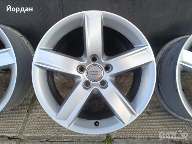 ОРИГИНАЛНИ джанти 17 ' цола 5x112 7J ET37 AUDI VW / Ауди Фолксваген, снимка 8 - Гуми и джанти - 52914559