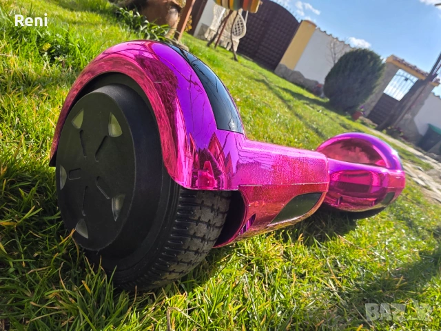 Ховърборд с лед светлини, Bluetooth и автоматична стабилизация