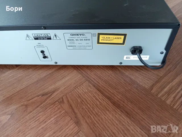 ONKYO CD Player DX 6810, снимка 11 - Плейъри, домашно кино, прожектори - 49641144