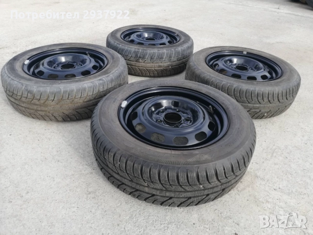 Зимни гуми с джанти 185/65/15' 5х114,3