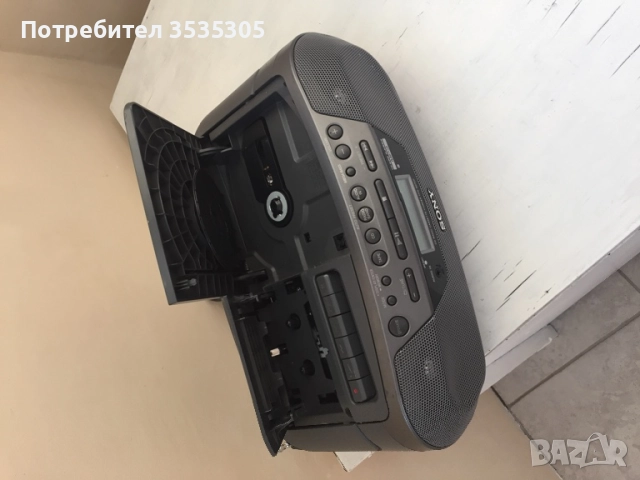 Радио-касетофон  CD SONY, снимка 9 - Радиокасетофони, транзистори - 51860318