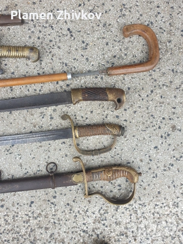 Стари саби , щикове бастуни, снимка 2 - Антикварни и старинни предмети - 54041130
