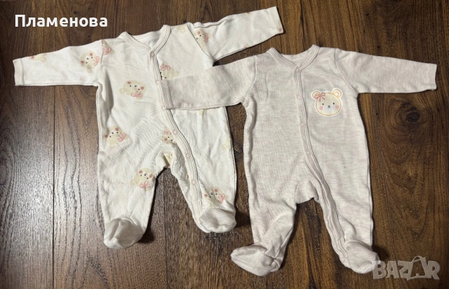 Бебешки дрехи 50-56 (всичко за 20 евро), снимка 7 - Бодита за бебе - 53577110