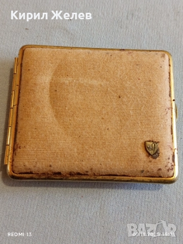 Винтидж табакера метална за КОЛЕКЦИЯ ДЕКОРАЦИЯ 49037