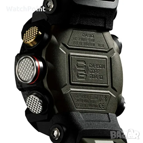 Мъжки часовник Casio G-Shock Mudmaster Quad Sensor - GG-B100-1A3ER, снимка 4 - Мъжки - 49035535