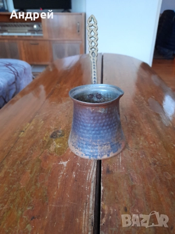 Старо Бакърено Джезве #8, снимка 2 - Други ценни предмети - 52136429