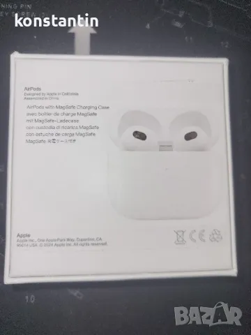 Apple Airpods 3 (original), снимка 4 - Bluetooth слушалки - 48548663