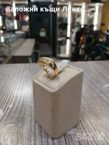 Нов Златен Пръстен 4.12гр, снимка 3 - Пръстени - 52710233
