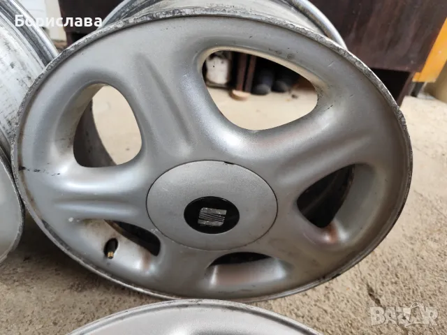 Алуминиеви джанти 4бр за Сеат 15" 4х100, снимка 7 - Гуми и джанти - 50046315