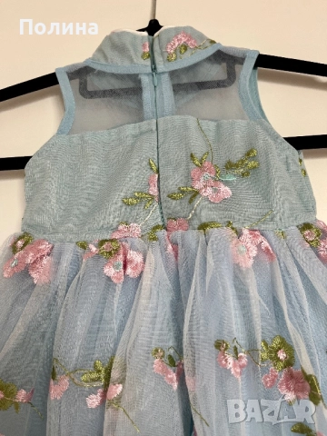 НОВА Детска Рокля размер 100 см, снимка 5 - Детски рокли и поли - 51483851