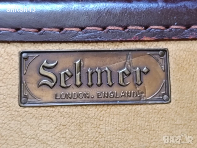 Предлагам кларинет  SELMER,made in ENGLAND,  полу- биом ., снимка 1