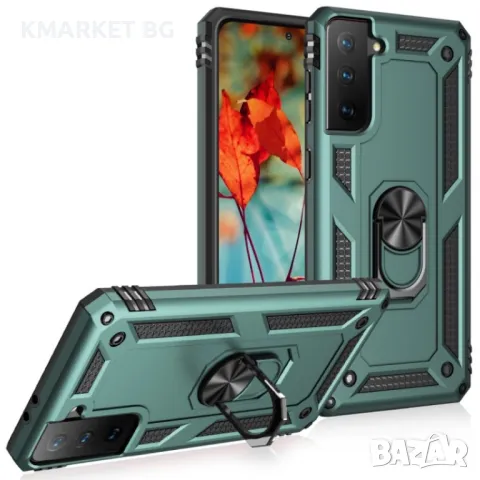 Samsung Galaxy S21 5G Удароустойчив Ring Holder Калъф и Протектор, снимка 7 - Калъфи, кейсове - 48205832