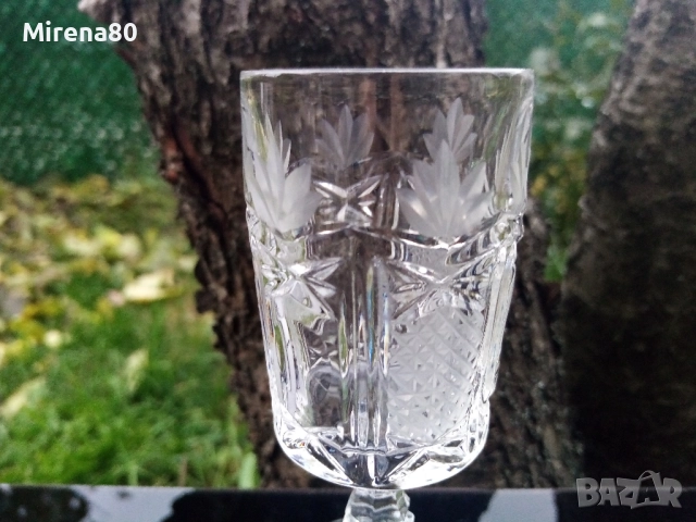 Кристален сервиз за ракия - Югославия !, снимка 4 - Сервизи - 52497672