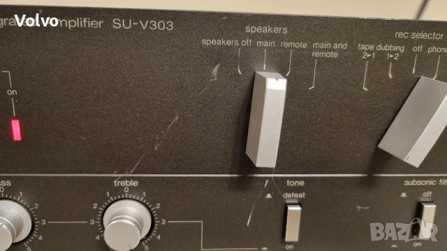 Стерео усилвател Technics SU-V303 New class A, снимка 4 - Ресийвъри, усилватели, смесителни пултове - 53396699