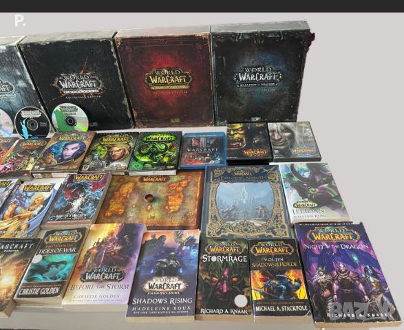 Warcraft , Diablo , Startcraft - Blizzard колекция от колекционерски издания , книги и др., снимка 5 - Игри за PC - 46411694