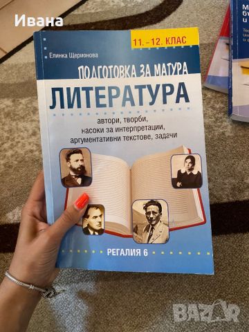 Подготовка за ДЗИ 12 клас, снимка 1 - Учебници, учебни тетрадки - 46608229