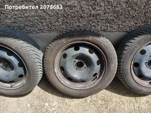 Джанти със зимни гуми 16 цола , снимка 3 - Гуми и джанти - 50745148