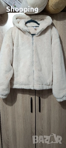 Дамско яке плюш