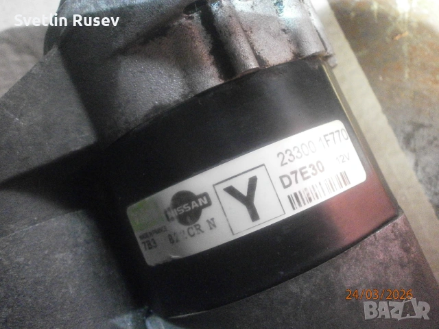 стартер Нисан микра К12, снимка 3 - Части - 53960404