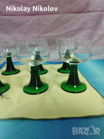 6 бр. Roemer Schott Zwiesel W.Германия 70'., снимка 12 - Сервизи - 53612244