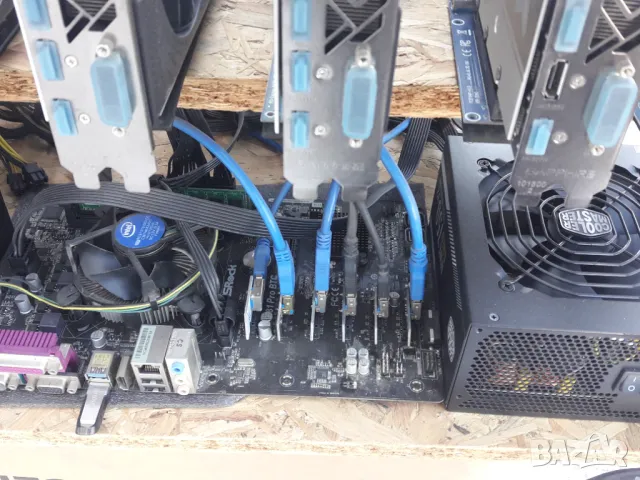 Продавам 4бр Майнинг ригове с по 6 Sapphirе Nitro, снимка 15 - Други - 49490644