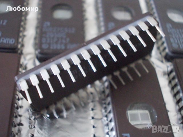 Интегрална схема AM27C512-205DC 1986 AMD, снимка 5 - Друга електроника - 45672251