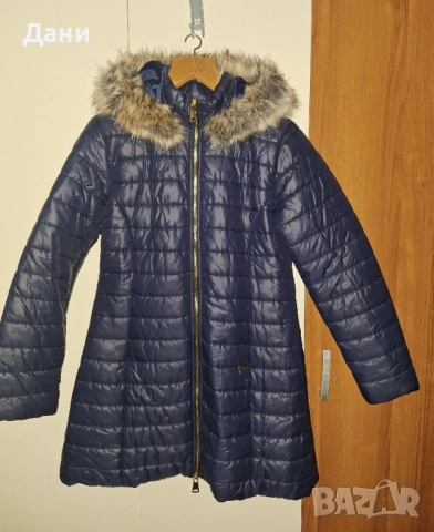 Ново яке с естестврн пух на качулката