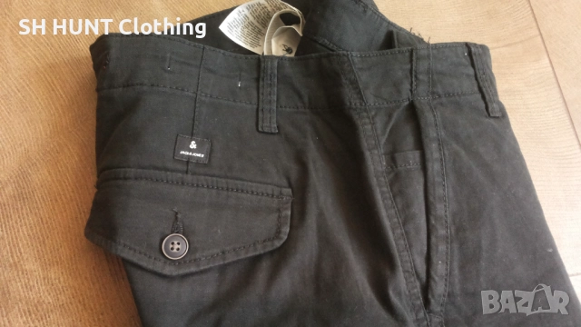 Jack & Jones Cargo Trouser Размер 31/30 еластичен карго панталон 30-61, снимка 9 - Панталони - 52691655