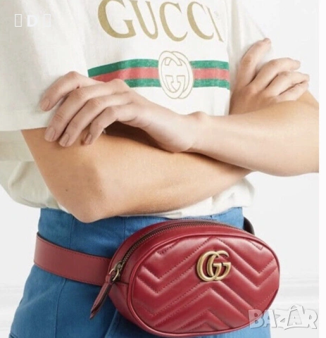 GUCCI Marmont оригинална НОВА чанта за кръст, снимка 12 - Чанти - 53517881