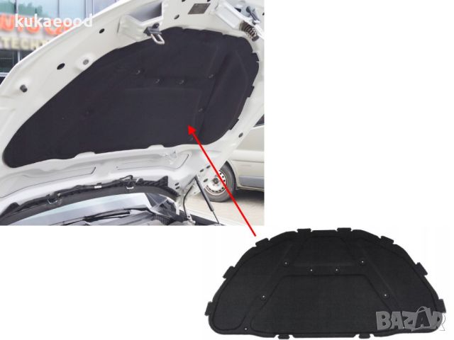 Изолация за преден капак на BMW X1 E84 (2009-2015), снимка 2 - Части - 45128374