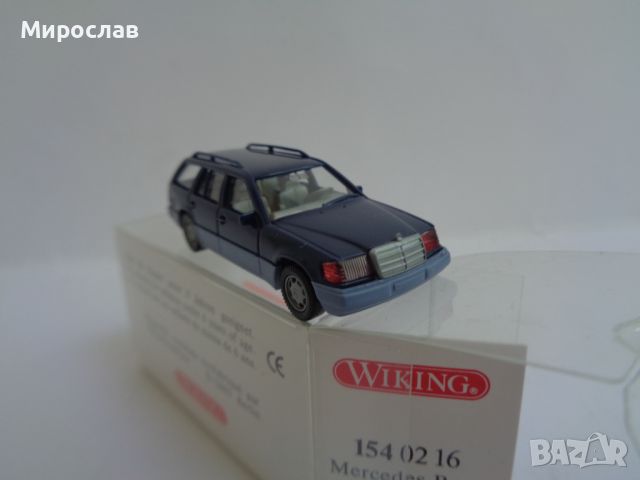 WIKING 1:87 H0 MERCEDES BENZ 124 КОМБИ ИГРАЧКА КОЛИЧКА МОДЕЛ, снимка 3 - Колекции - 46412795