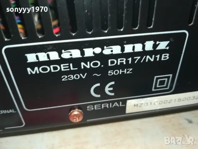 *MARANTZ-CD 10KG-JAPAN 2308241954, снимка 18 - Ресийвъри, усилватели, смесителни пултове - 47004485