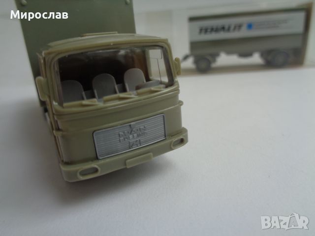  WIKING H0 1/87 MAN КАМИОН МОДЕЛ ИГРАЧКА КОЛИЧКА, снимка 4 - Колекции - 45794234