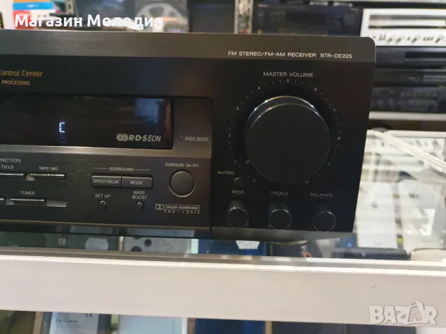 Ресийвър SONY STR-DE225 Две по 90 вата на 4 ома.  В отлично техническо и визуално състояние., снимка 7 - Ресийвъри, усилватели, смесителни пултове - 48250989