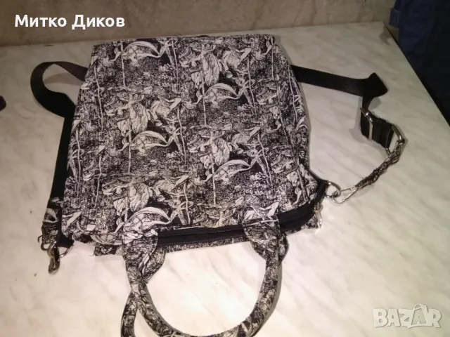 Гръцки богини чанта промазан плат   нова маркова на Rezerved 27х21х10см, снимка 5 - Чанти - 49964230