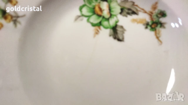 Стар български порцелан чинии , снимка 12 - Антикварни и старинни предмети - 32986197