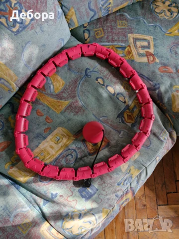 Обръч с тежест, снимка 2 - Фитнес уреди - 51264554