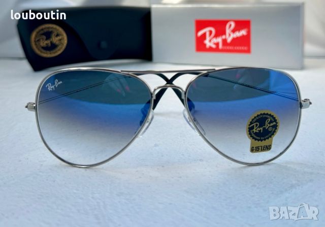 Ray-Ban RB3025 висок клас унисекс слънчеви очила Рей-Бан дамски мъжки минерално стъкло, снимка 8 - Слънчеви и диоптрични очила - 45608966