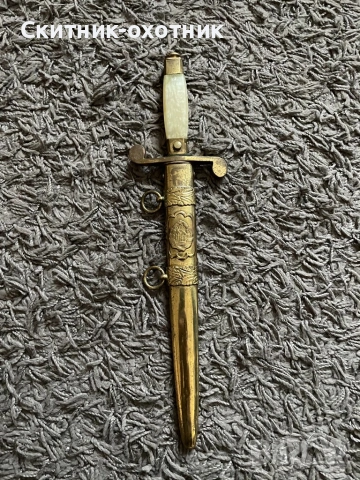 Румънски военен кортик, снимка 3 - Антикварни и старинни предмети - 53481617