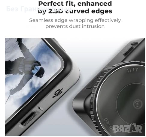 Нов K&F AR протектор стъкло 9H за DJI Osmo Action 6 екран + обектив, снимка 6 - Чанти, стативи, аксесоари - 53523253