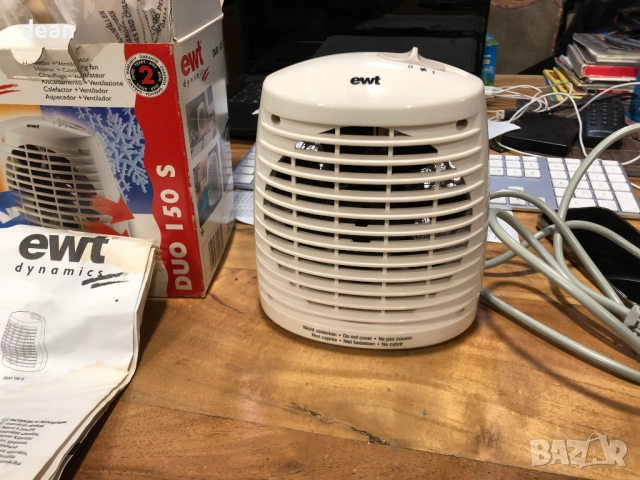 Вентилаторна печка EWT, снимка 6 - Отоплителни печки - 52516120