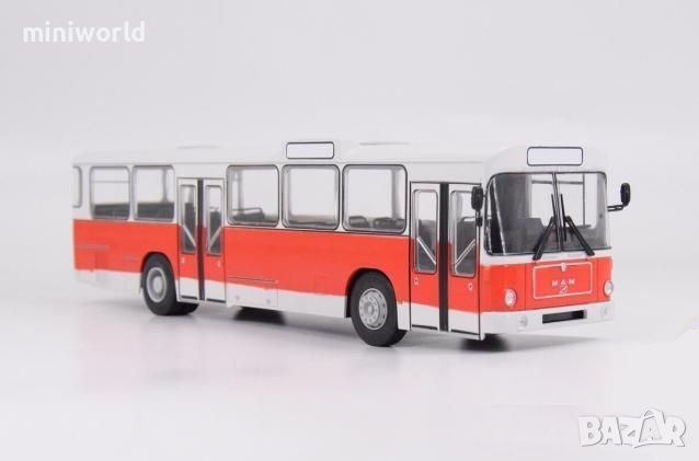 MAN SL 200 градски автобус - мащаб 1:43 на Наши автобуси моделът е нов в блистер, снимка 1 - Колекции - 45793799